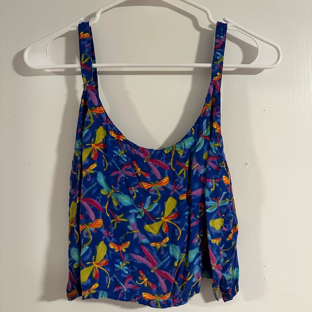 ✨Vintage Shop Therapy Dragonfly Crop✨